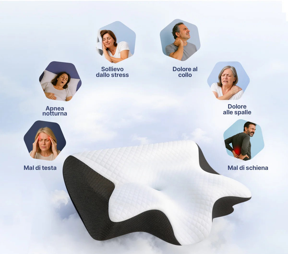 Cuscini Ergonomico| Casa Dolce Riposo
